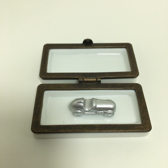 💲sold💲Monopoly Trinket Box with Racecar - Picture 2 of 6